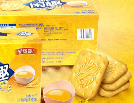 闲趣饼干（达能）的升糖指数(GI)升糖负荷(GL)及热量