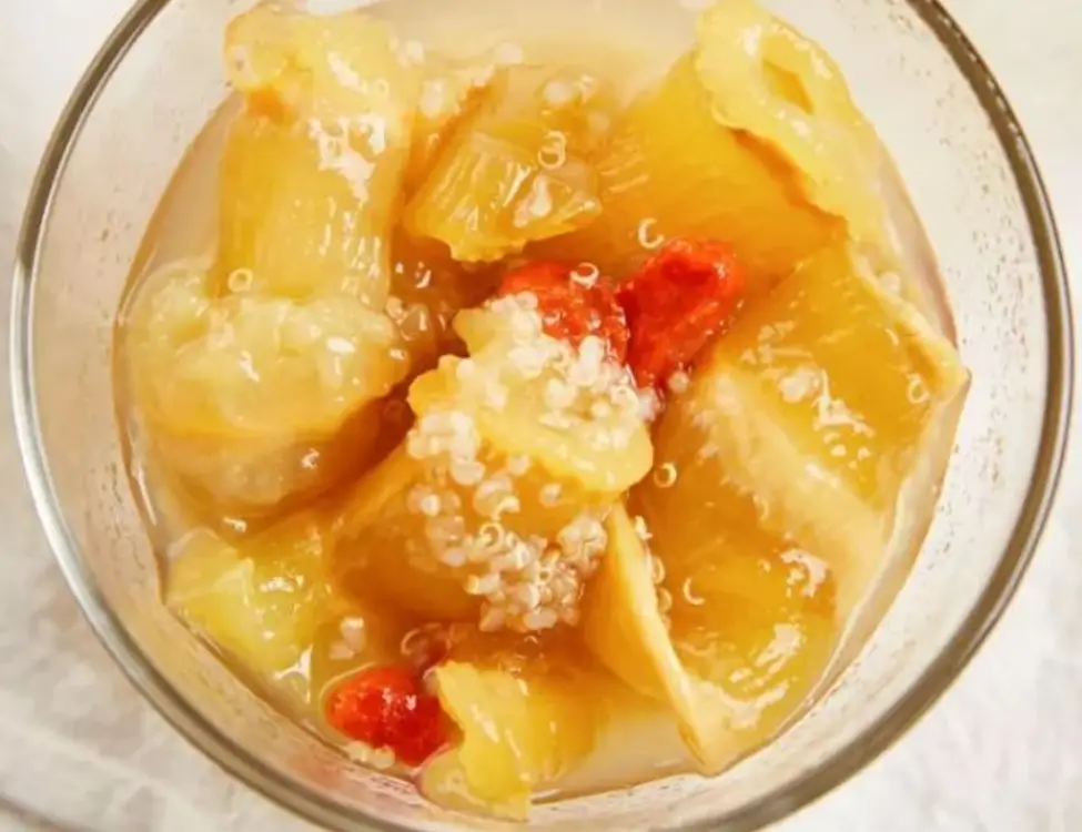 椰浆银耳花胶（方家铺子）的升糖指数(GI值),升糖负荷(GL值)热量,蛋白质含量,碳水化合物含量,嘌呤含量