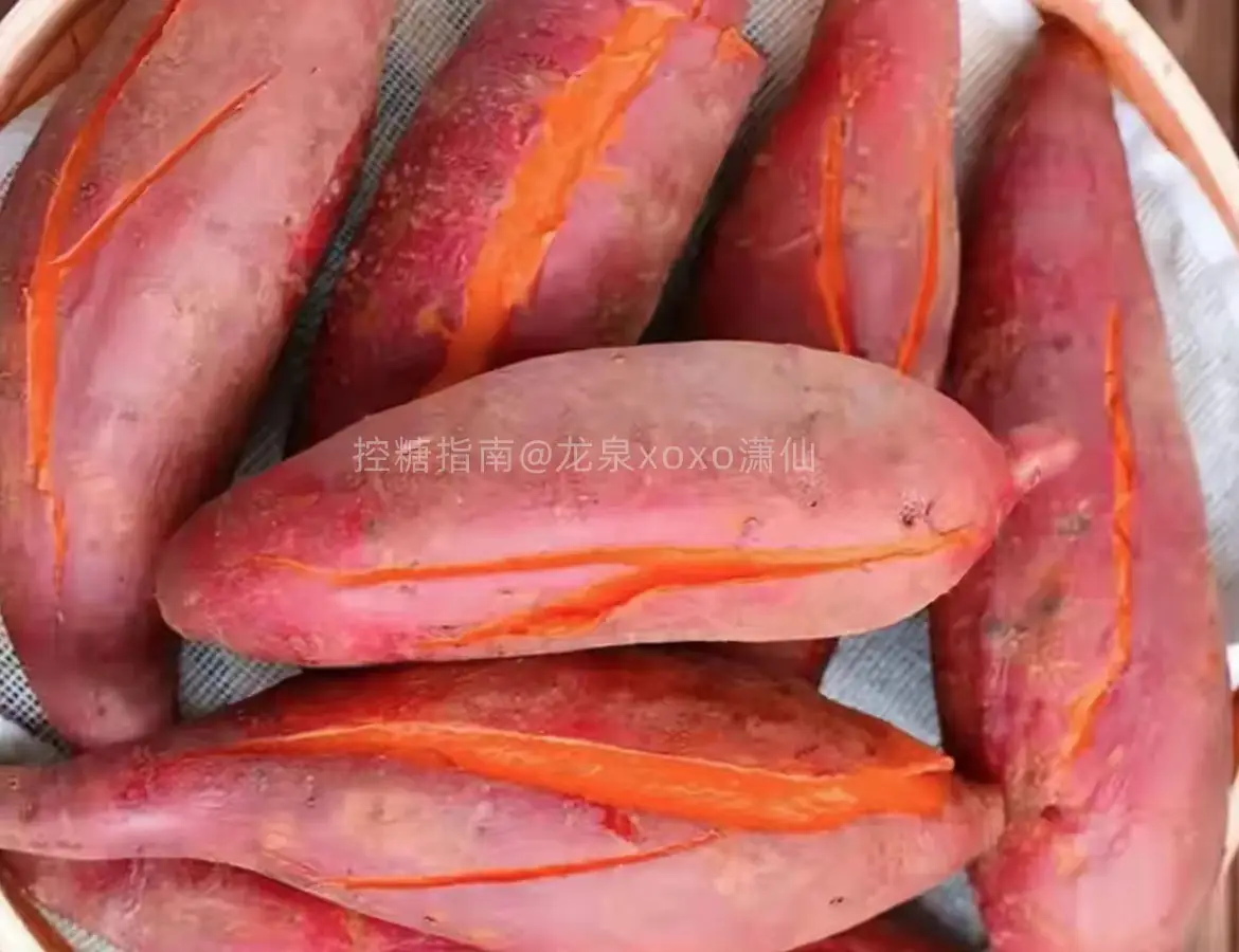 红薯（红心）,地瓜,番薯,甘薯,山芋,红薯,桥头地瓜的升糖指数(GI值),升糖负荷(GL值)热量,蛋白质含量,碳水化合物含量,嘌呤含量