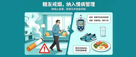 控糖别只盯饮食运动!戒烟是糖友最容易忽视的保命关键